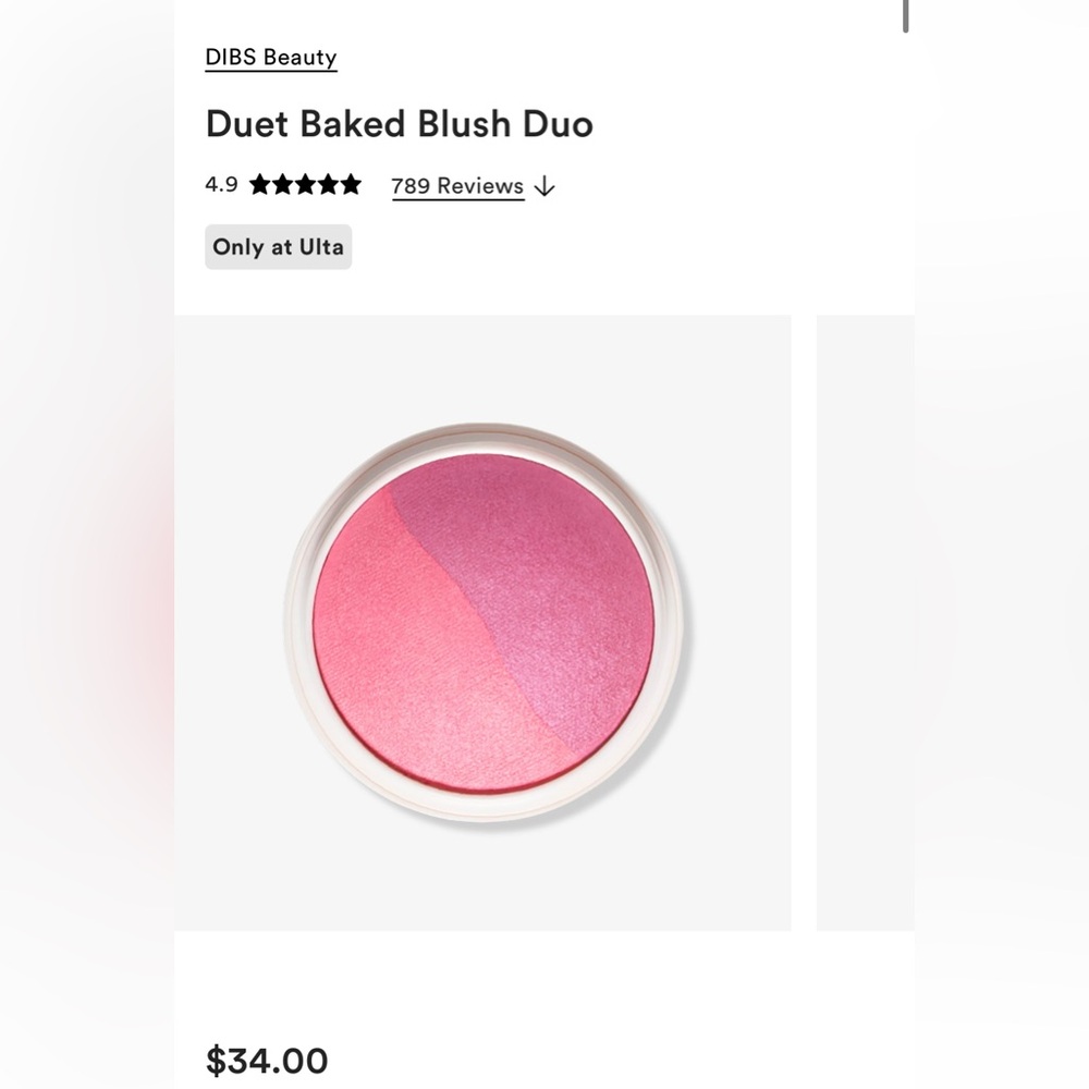 Dibs Baked Blush and Contour/Blush Stick Duo